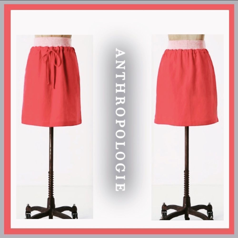Anthropologie Daughters of the Liberation Roseus Skirt Size 6